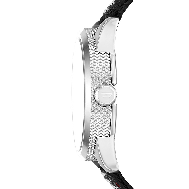 Coffret montre Rasp NSBB Diesel noire et rouge DZ1906