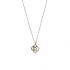 Collier motif rosace étoilée Carador en argent 925/000