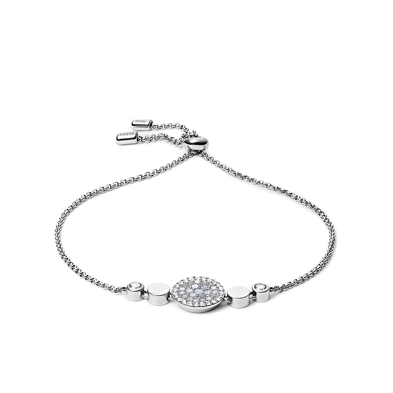 Bracelet femme Fossil Mosaïque bleue JF03223040