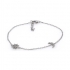 Bracelet Constellation Silver Pop étoile et lune en argent 925/000 et oxydes de zirconium