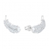Boucles d'oreilles clous Nice Swarovski en métal argenté 5482912