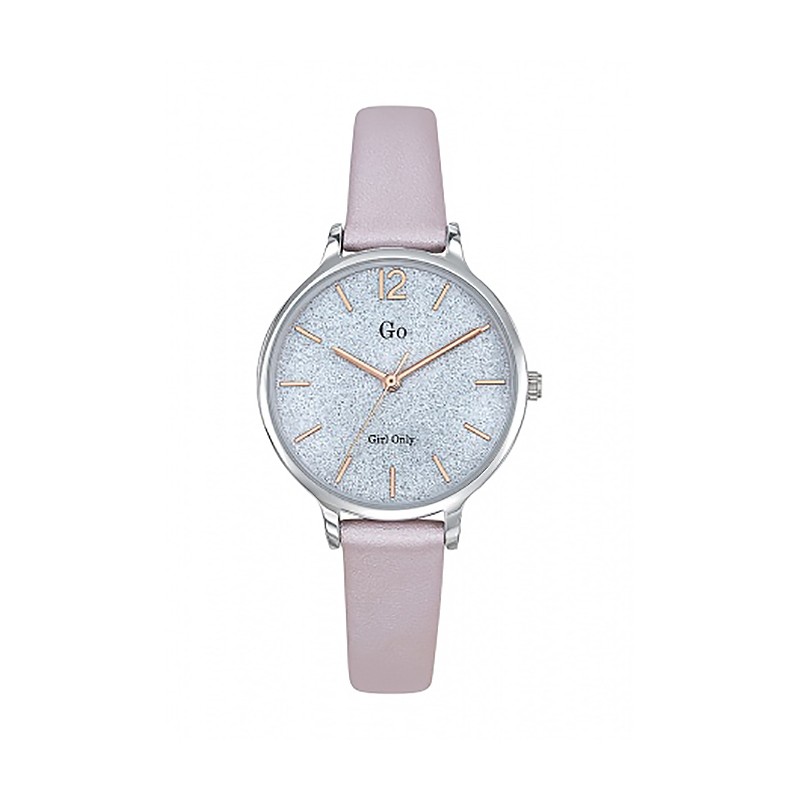 Montre Miss Délice Go Girl Only cuir rose pale 699212