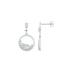 Carador - Boucles d'oreilles argent 625/000, oxydes de zirconium