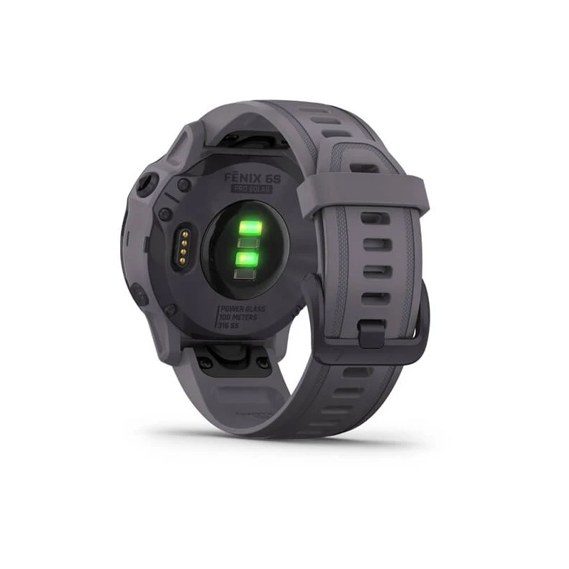 Montre Connectée GPS Solaire Garmin FENIX 6S grise 010-02409-15