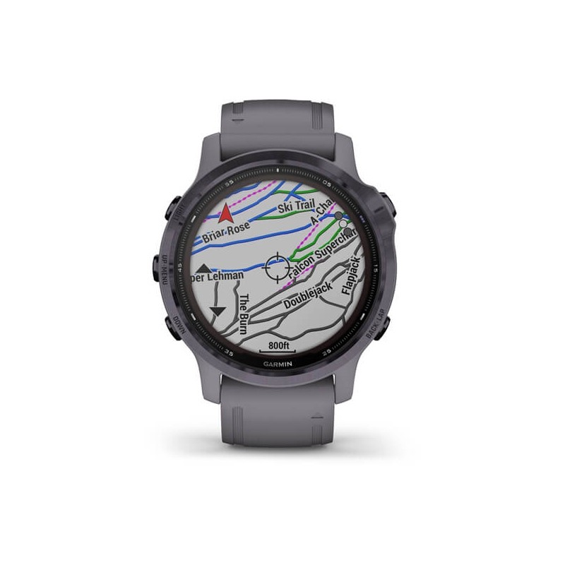 Montre Connectée GPS Solaire Garmin FENIX 6S grise 010-02409-15