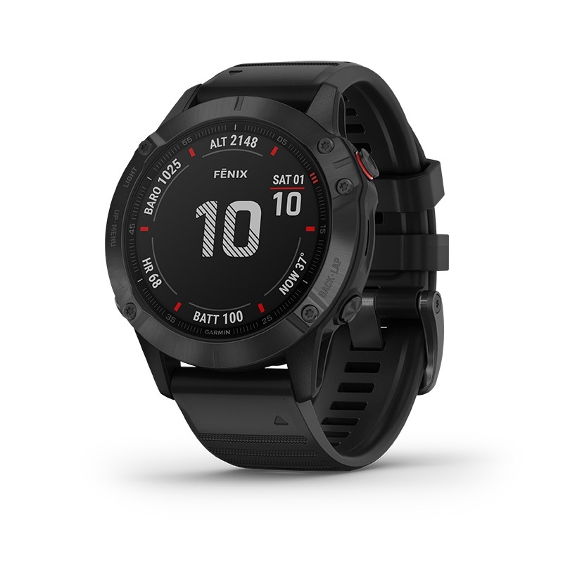 Montre Connectée GPS Garmin FENIX 6 Pro Solar Edition 010-0241-15