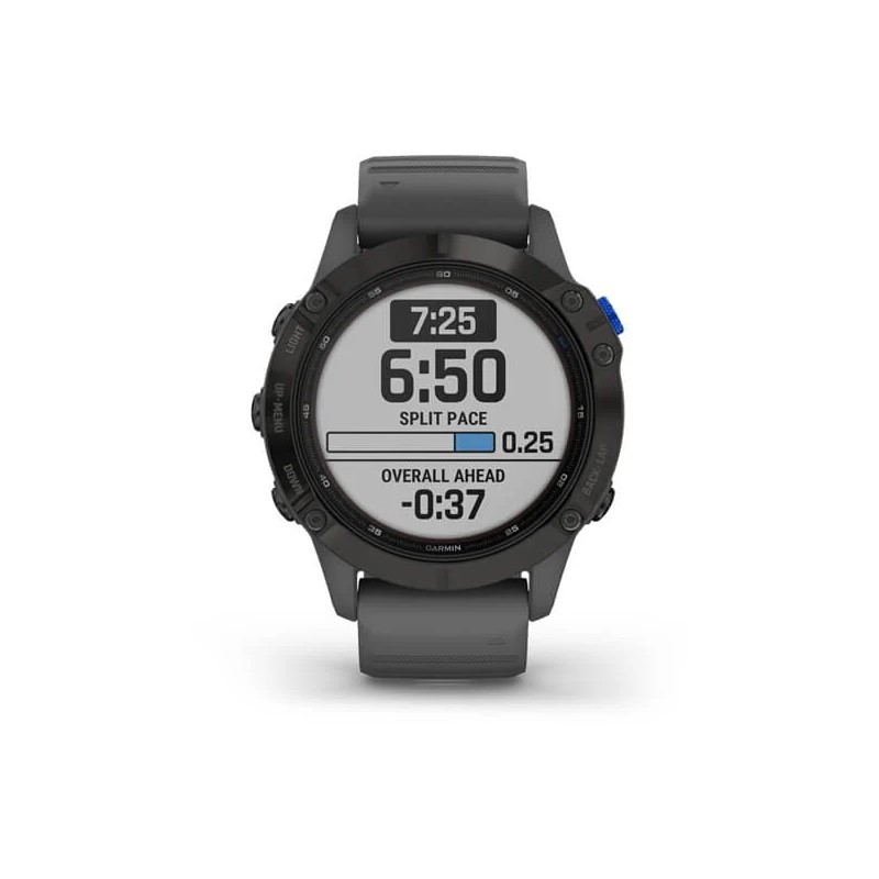 Montre Connectée GPS Garmin FENIX 6 Pro Solar Edition 010-0241-11
