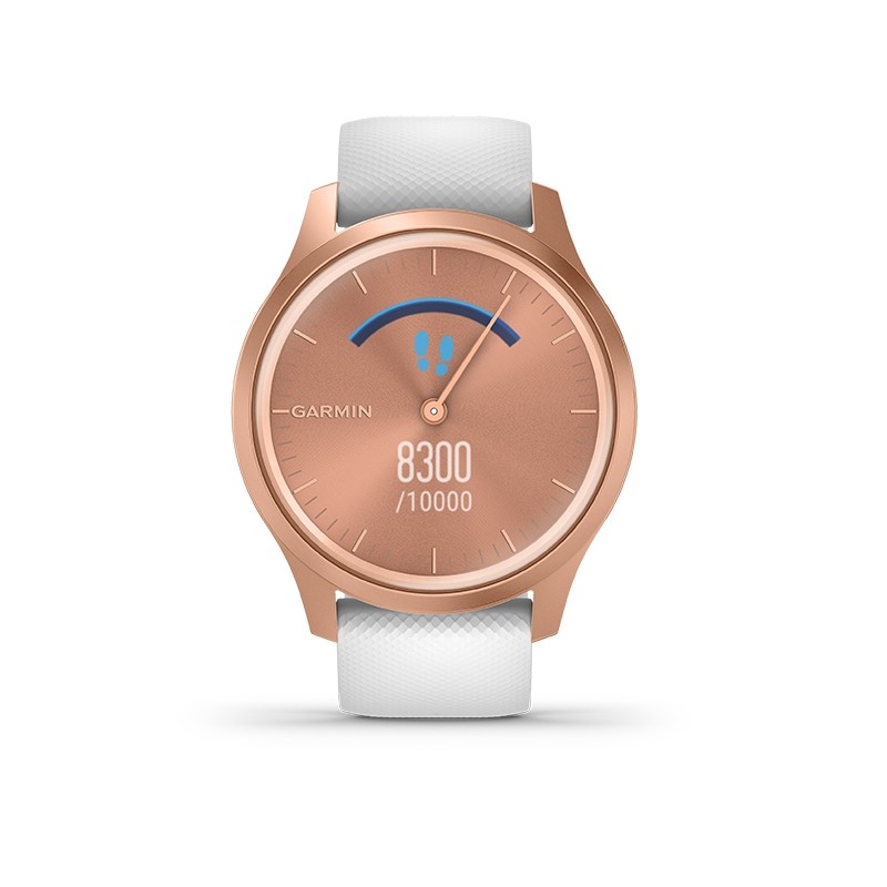 Montre Connectée Garmin Vivomove Style blanche 010-02240-00