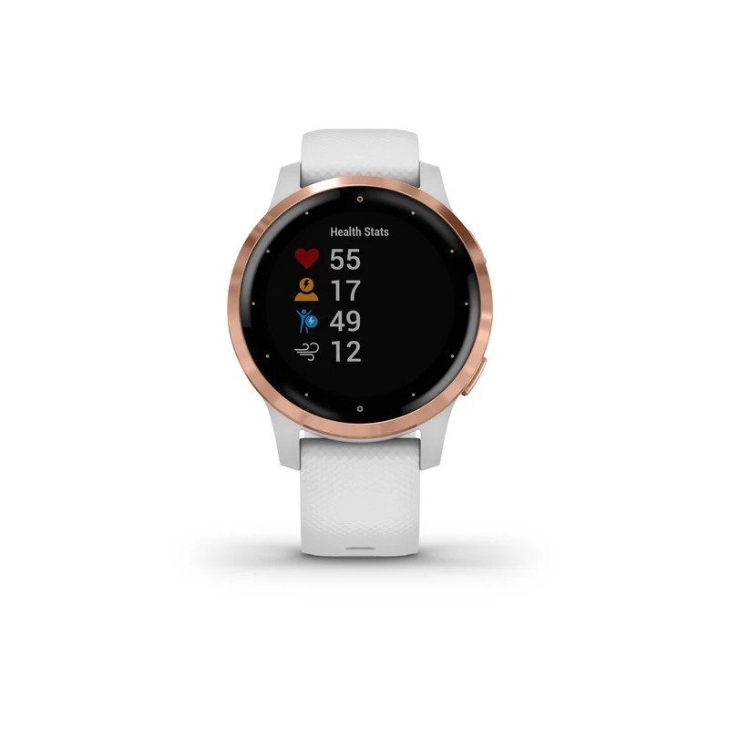 Montre Connectée Garmin Vivoactive 4S blanche 010-02172-22