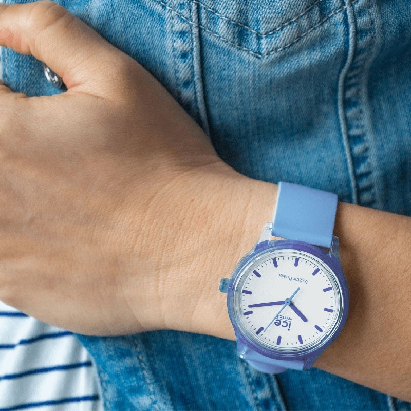 Montre Solar Power Ice-Watch bleue ciel 017768