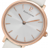 Montre Femme Pierre LANNIER Nova en cuir blanc 014J920