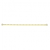Bracelet Carador Or jaune 375/000 Maille Alternée 18 cm
