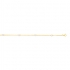 Bracelet en or 375/000 et perles de culture
