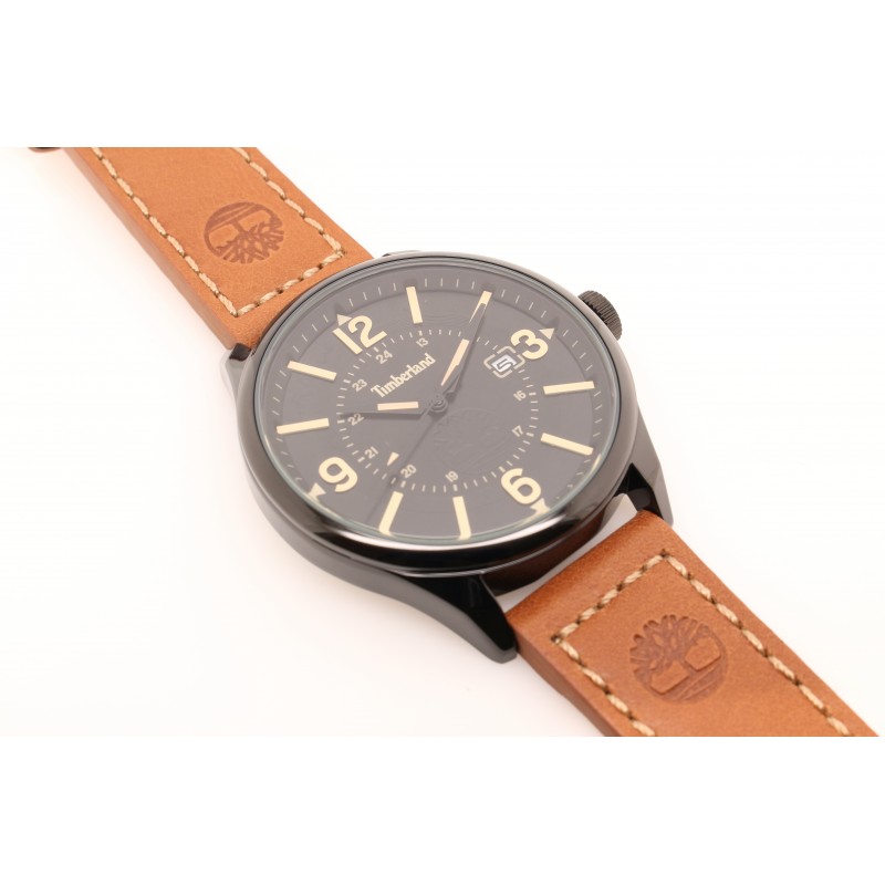 Montre Homme Timberland Blake cuir camel 14645JYB/02