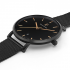 Montre Homme acier noir Pierre Lannier 