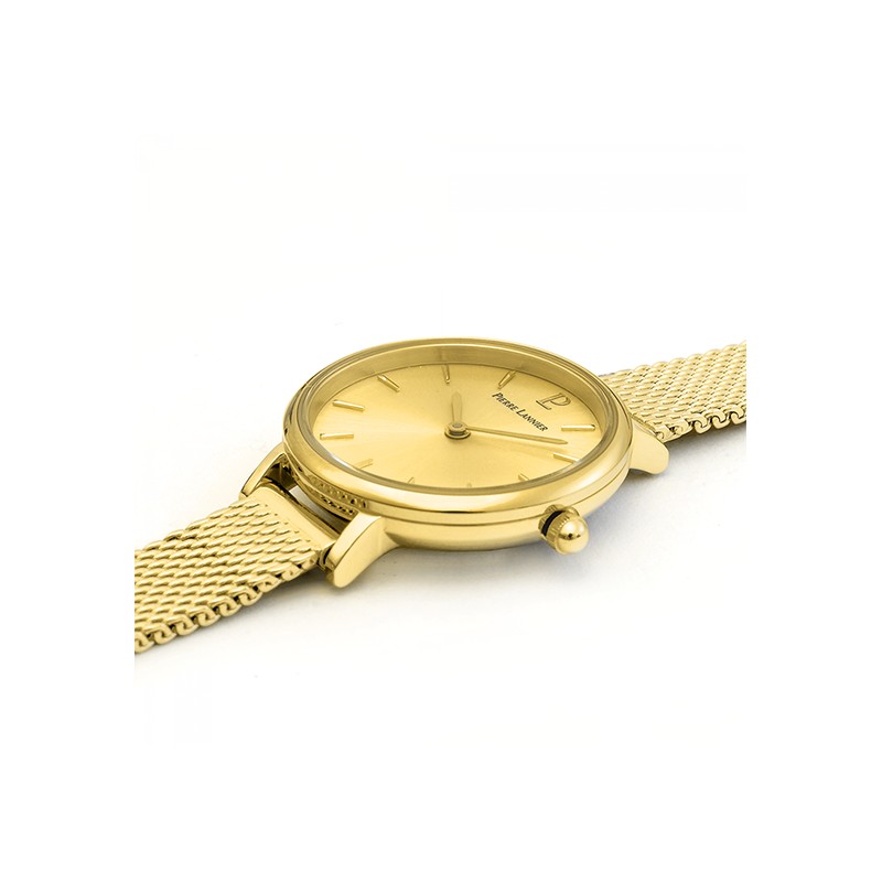Montre Femme Pierre LANNIER en acier doré
