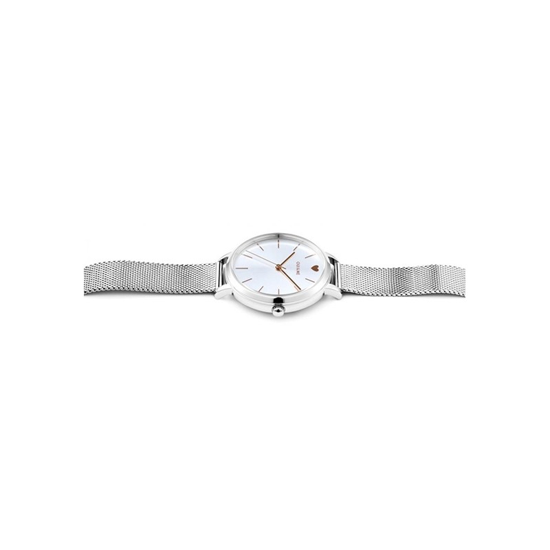 Montre couleur argent Oui and Me collection Amourette