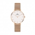 Montre Femme Daniel Wellington en acier doré rose