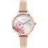 Montre dorée rose Oui and Me collection Fleurette