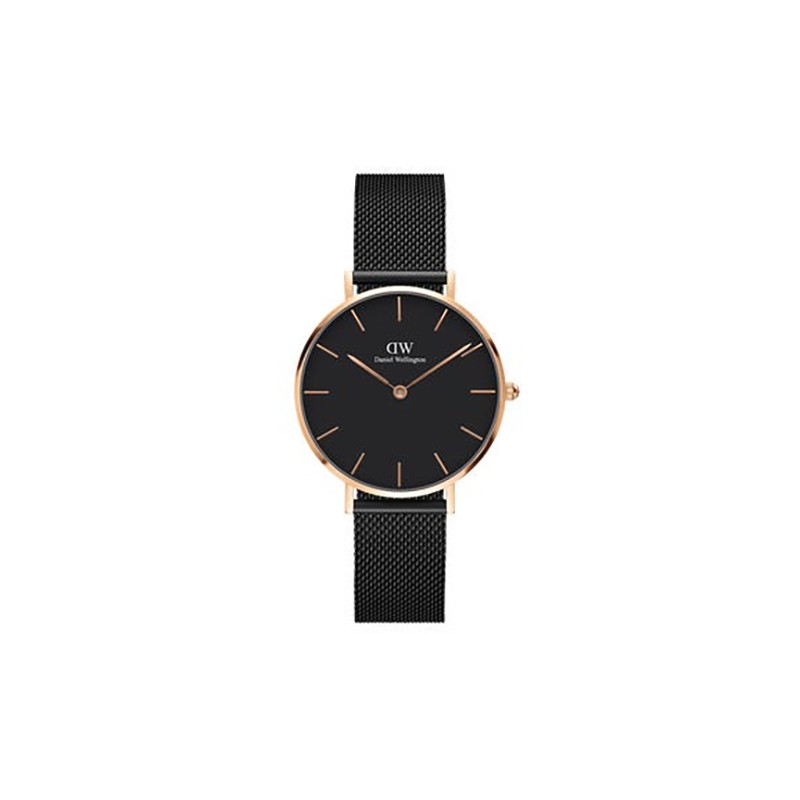 Montre Homme acier noir Daniel Wellington