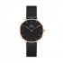 Montre Homme acier noir Daniel Wellington