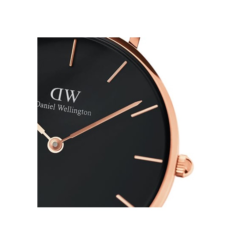 Montre Homme acier noir Daniel Wellington