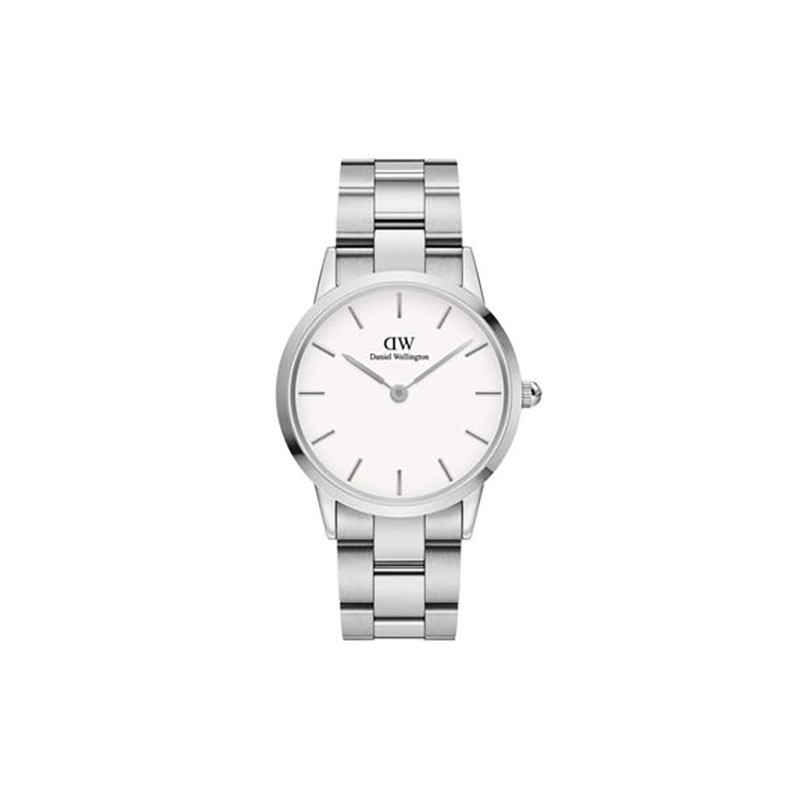 montre femme acier argenté Daniel Wellington