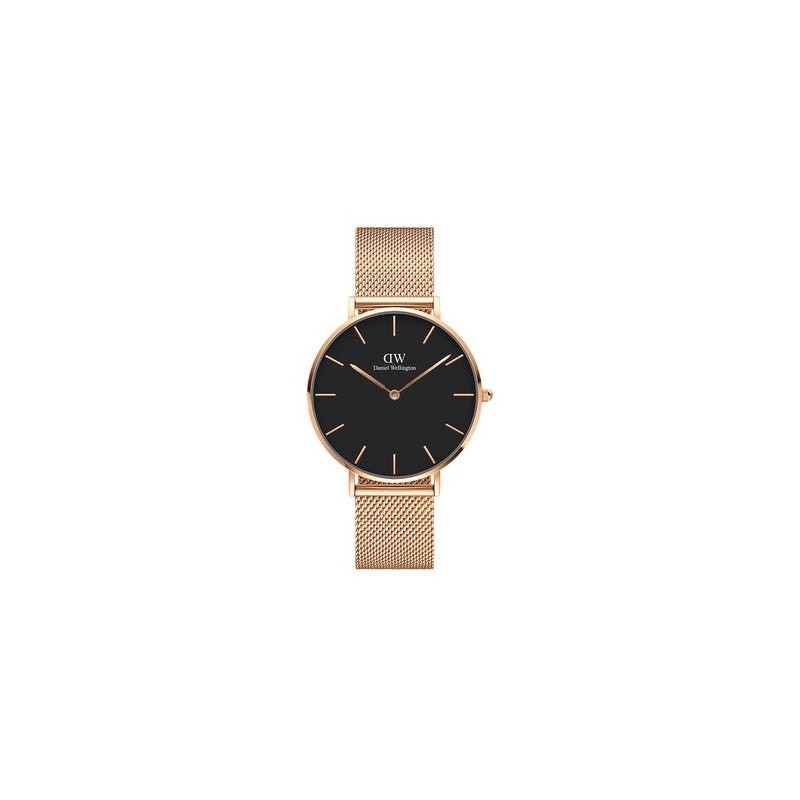 Montre femme acier doré rose Daniel Wellington
