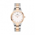 montre femme acier doré rose Daniel Wellington