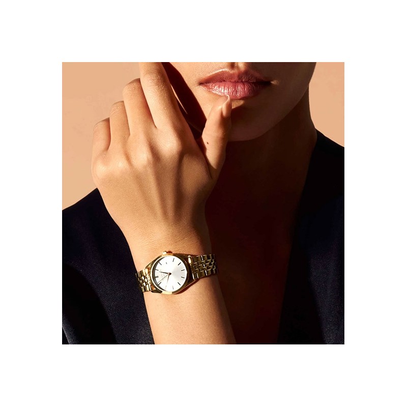 montre femme Rosefield Ace XS acier doré 