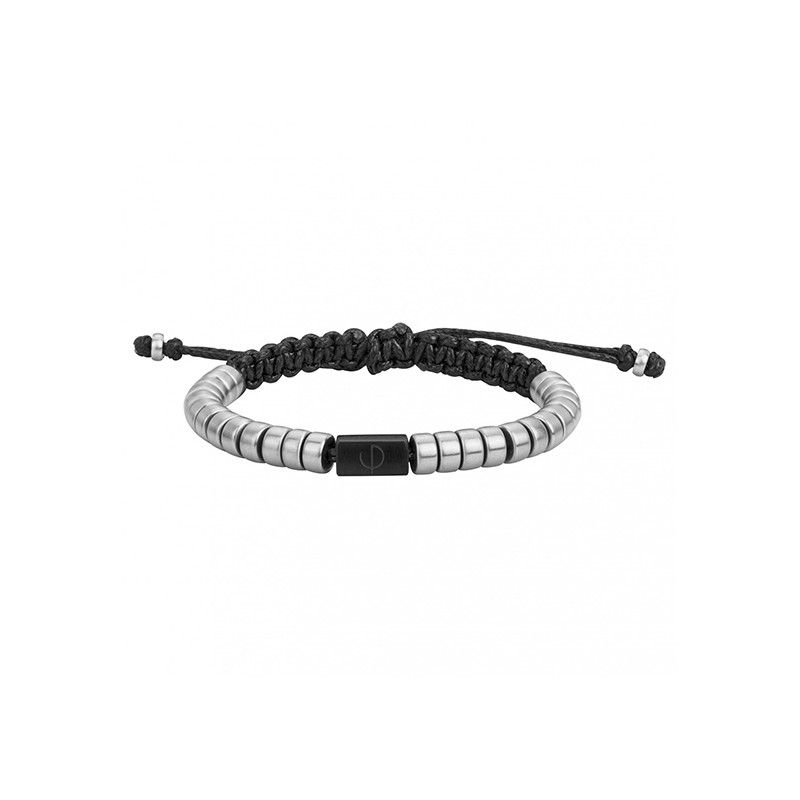 bracelet Phebus homme acier argenté