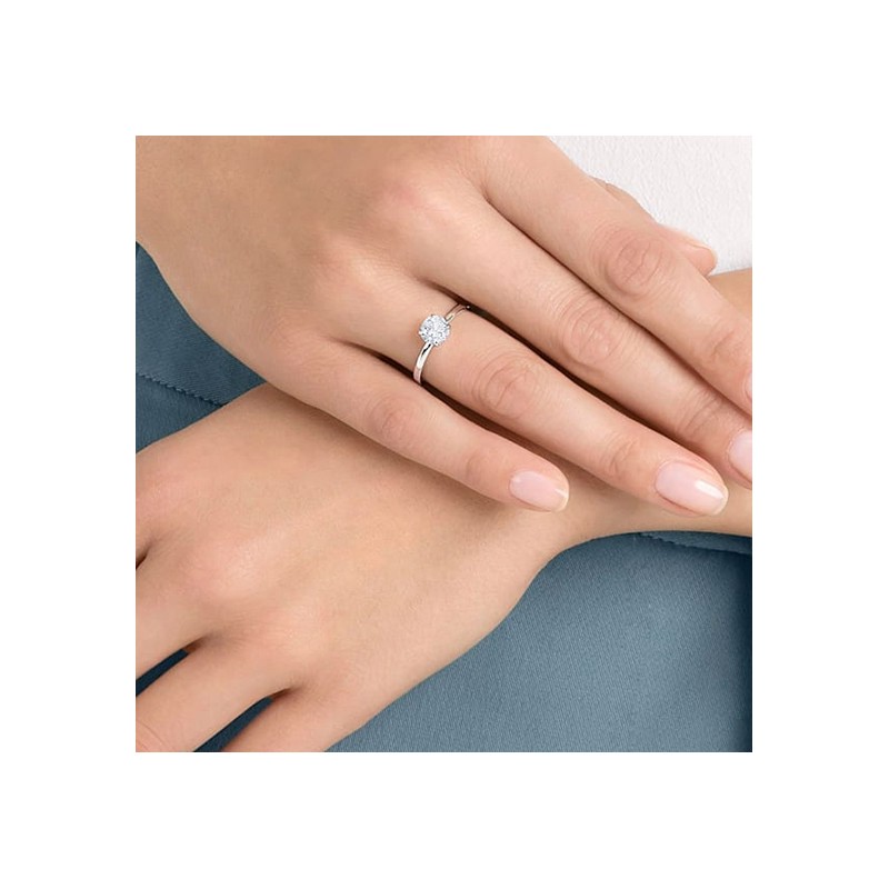 bague Attract swarovski argenté