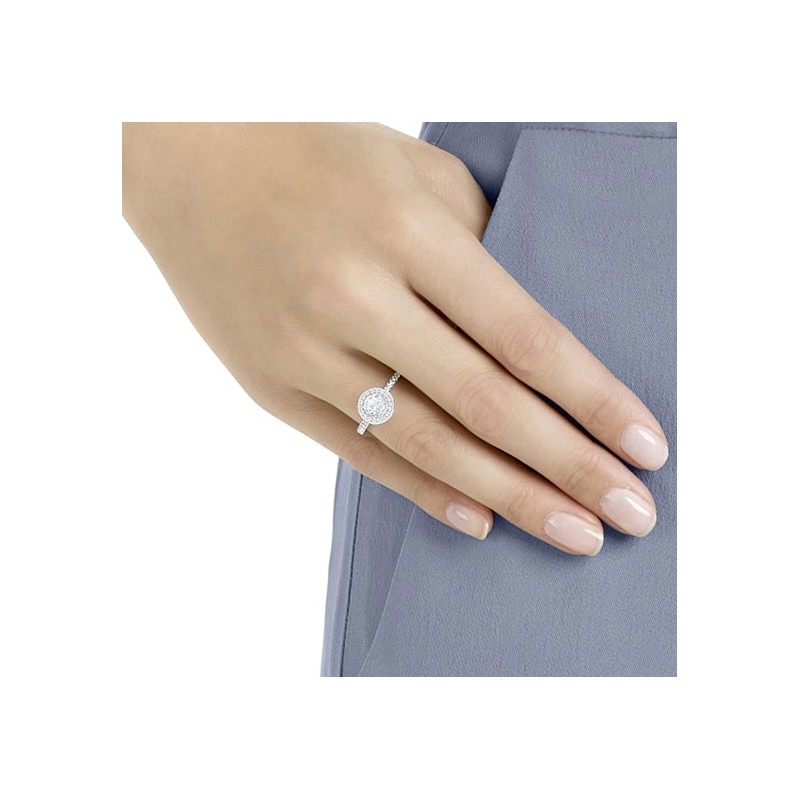 bague Attract swarovski argenté