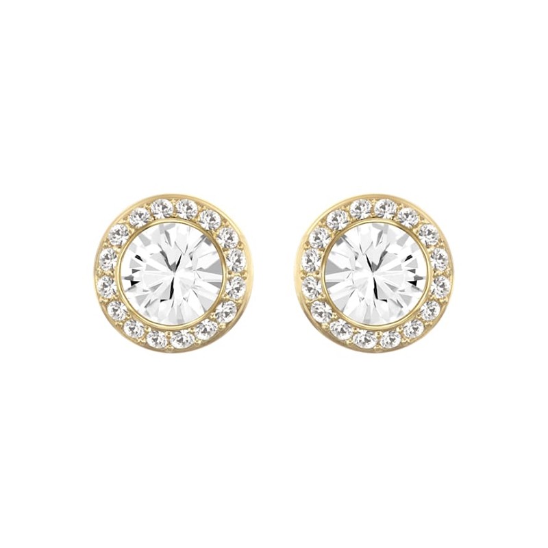Boucles d'oreilles swarovski métal doré