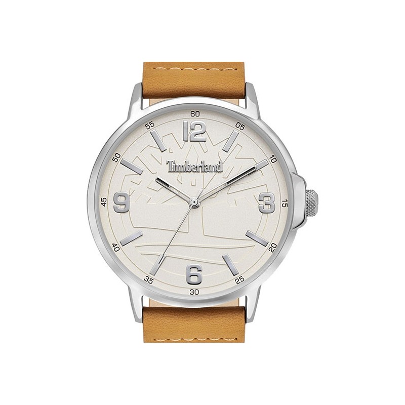 Montre Homme Timberland Glencove cuir camel 