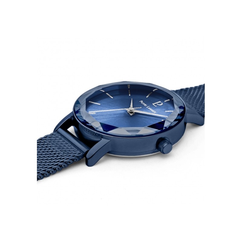 Montre Femme Pierre LANNIER en acier bleu
