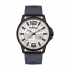 Montre Homme Timberland Bernardston cuir bleu gris et acier noir