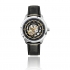 Montre Pierre Lannier Automatic bracelet cuir noir 
