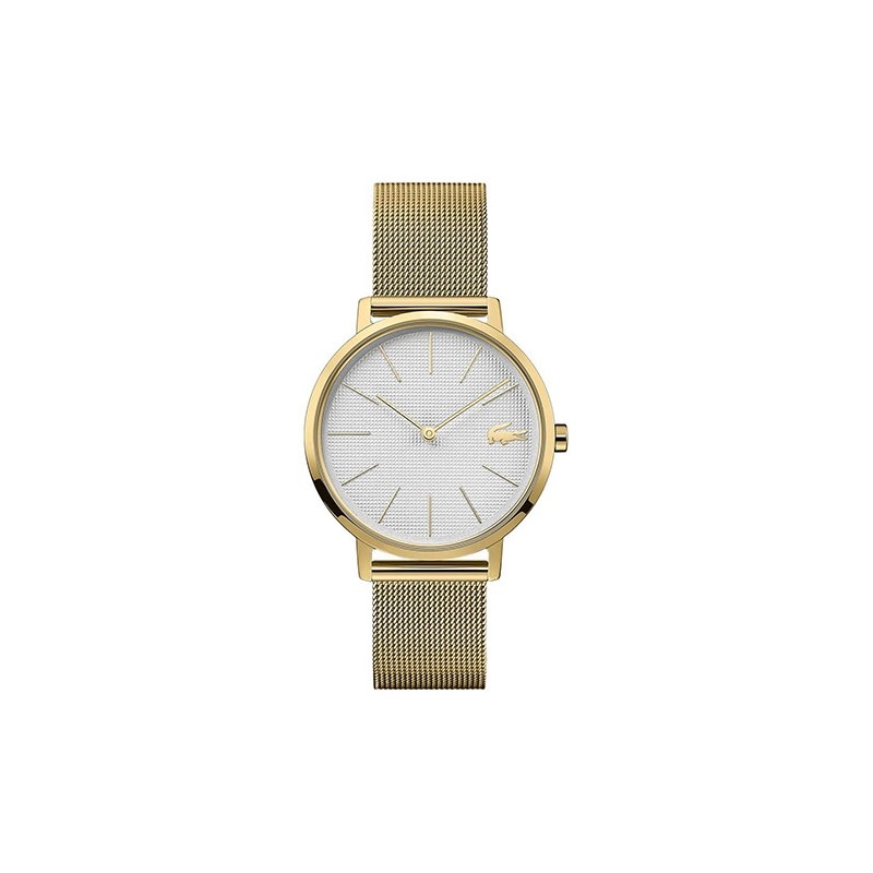 Montre Femme Lacoste MOON milanaise dorée
