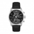 Montre homme boss bracelet cuir et cadran noir