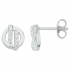 boucles d'oreilles argent femme Phebus 