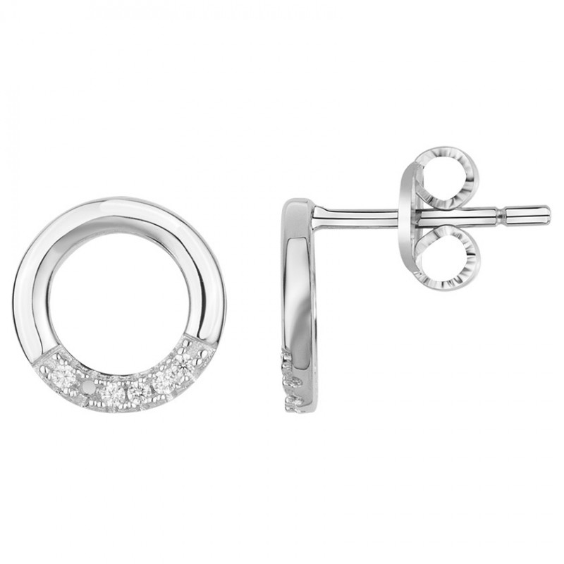 boucles d'oreilles argent femme Phebus 