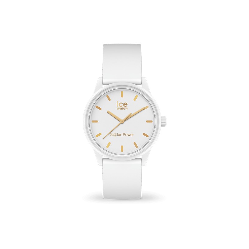 Montre Solar Power White Gold Ice-Watch Small