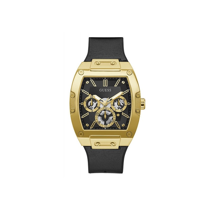 MONTRE GUESS PHOENIX DOREE ET NOIRE