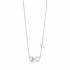Collier Guess acier argenté "endless love"