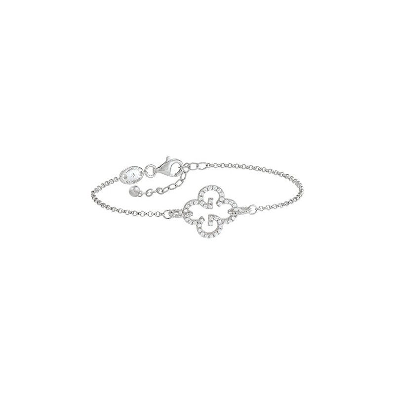Bracelet Charles garnier argent et oxyde de zirconium