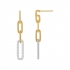 Boucles d'oreilles Charles garnier argent et oxyde de zirconium