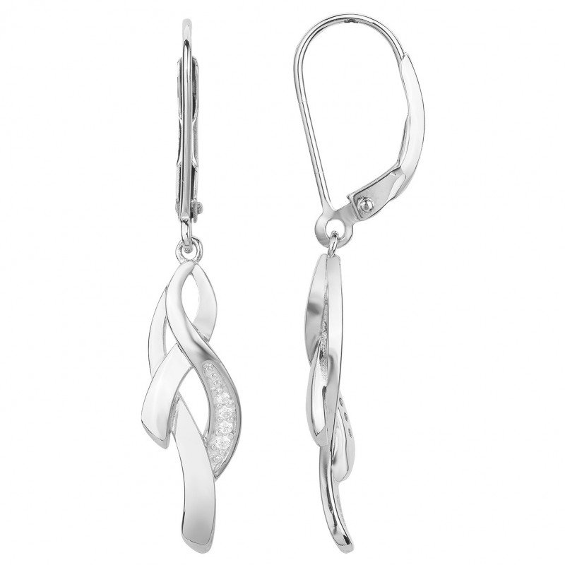 boucles d'oreilles argent femme Phebus 