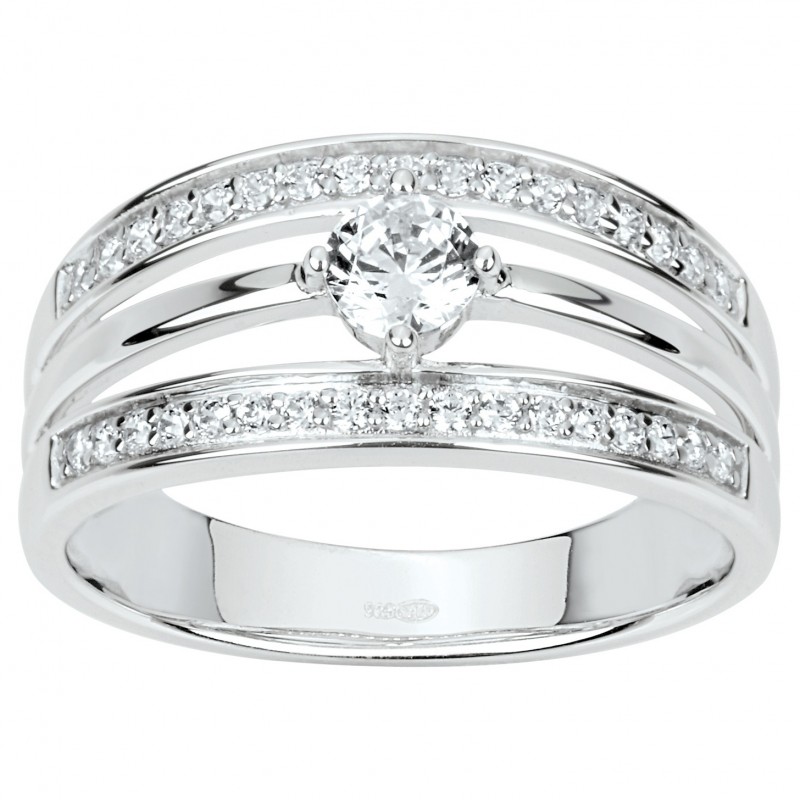 Bague argent femme phebus
