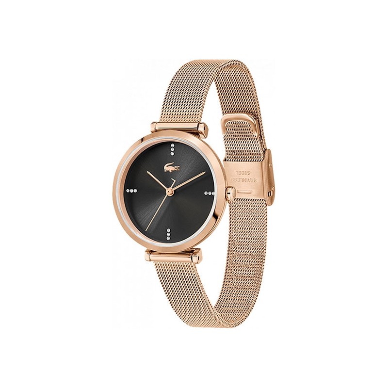 Montre Femme Lacoste Geneva dorée rose